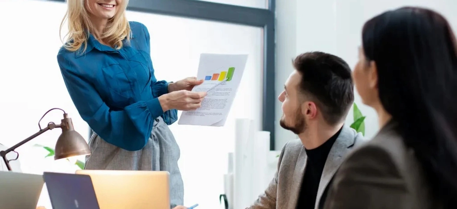 Professional business coaching session